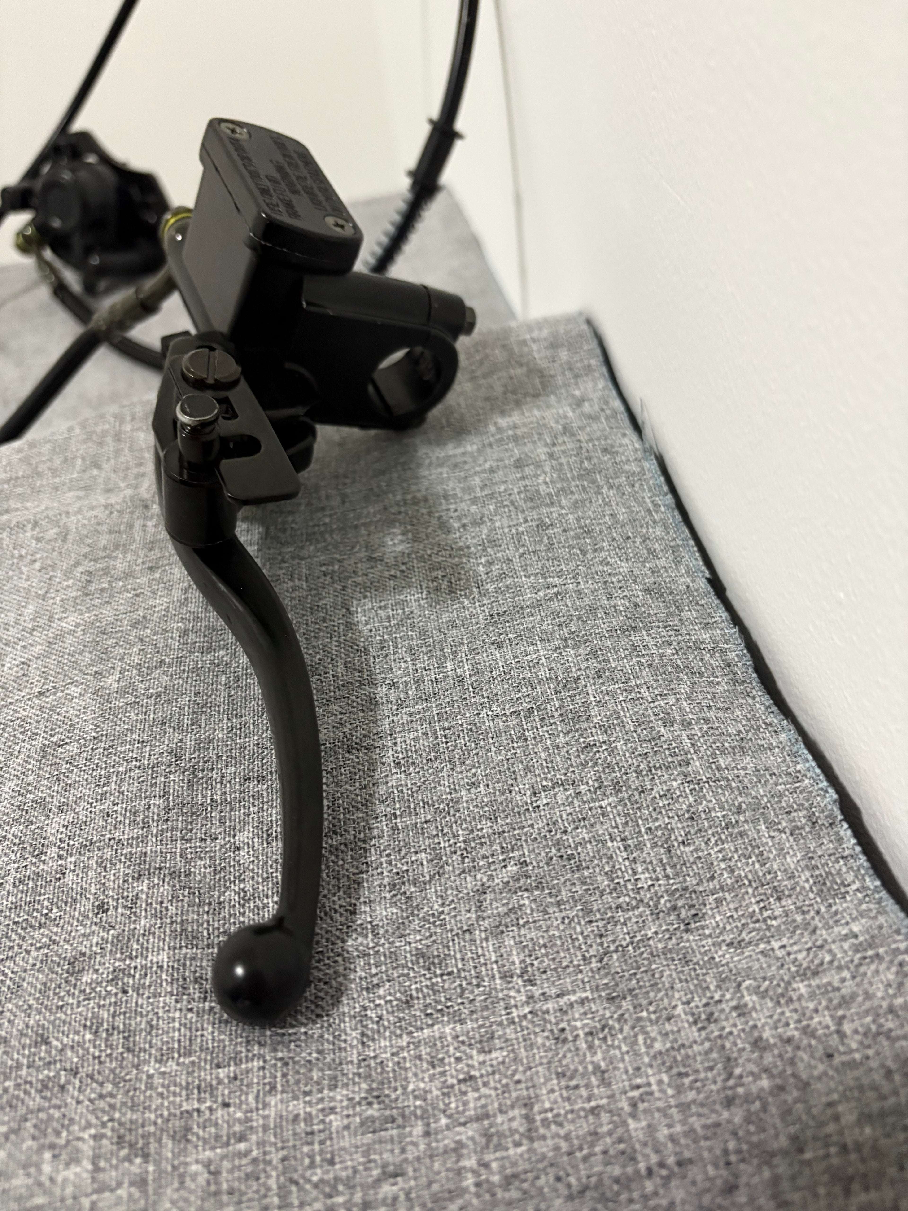 Upgraded kugoo brakes