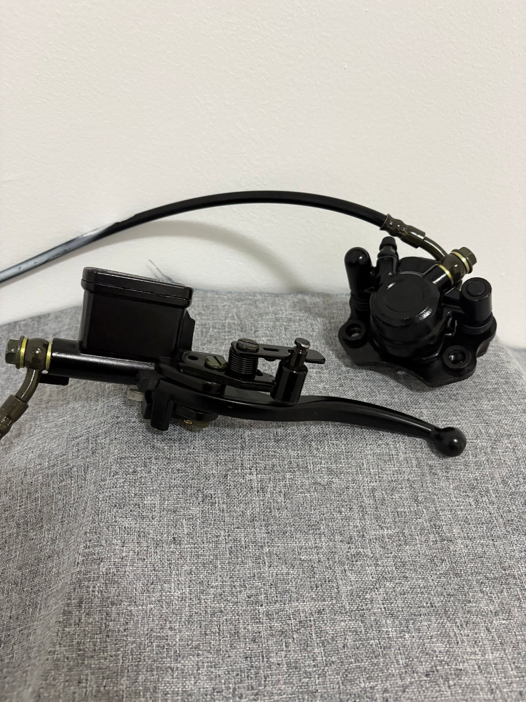 Upgraded kugoo brakes