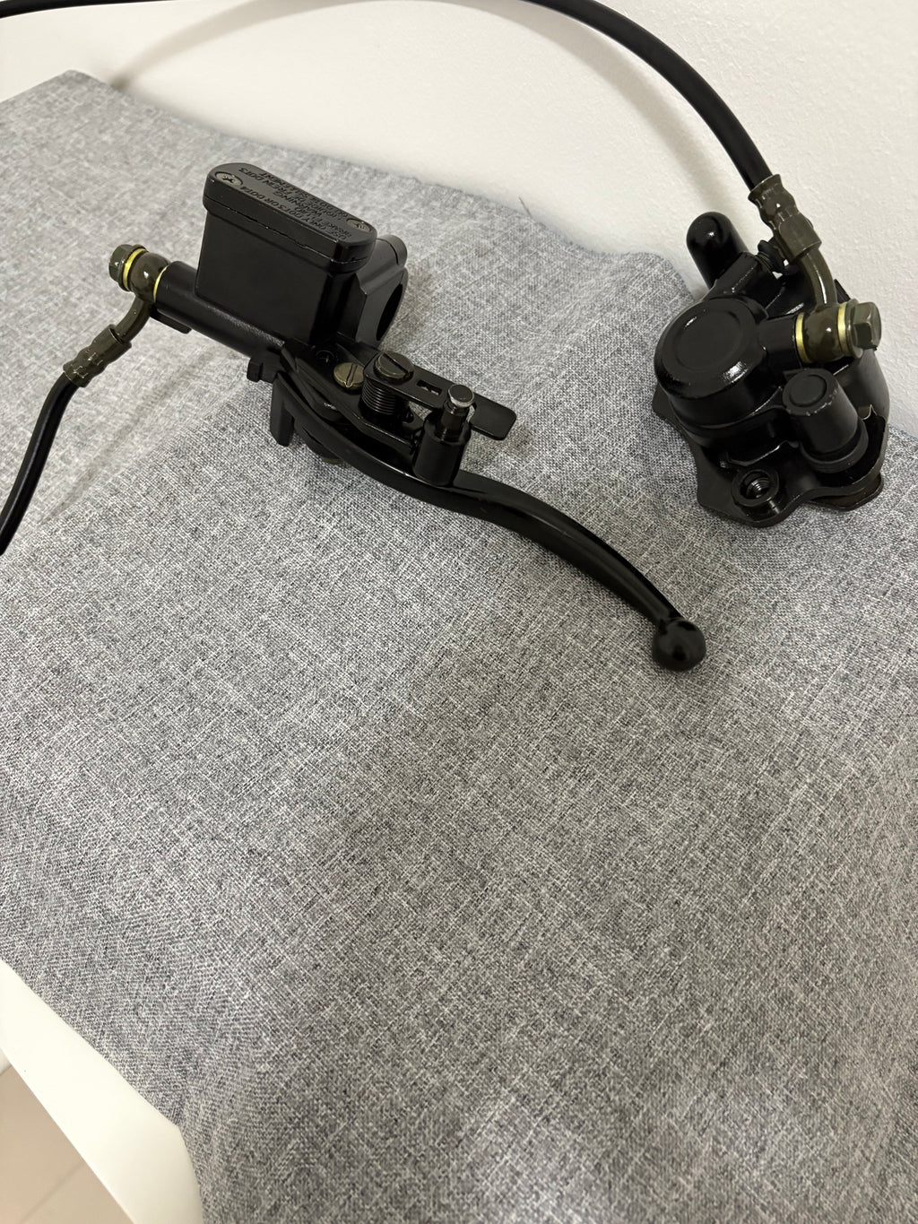 Upgraded kugoo brakes