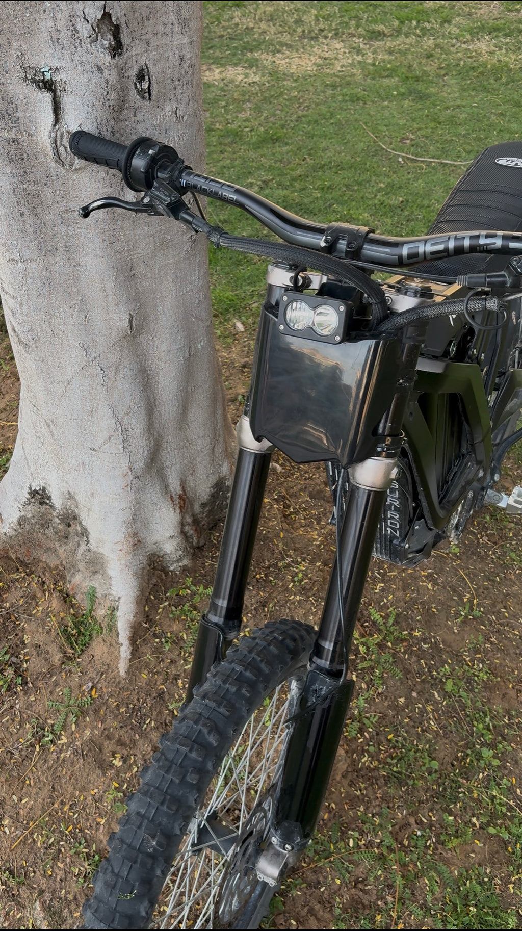 Blank moto cutz plate